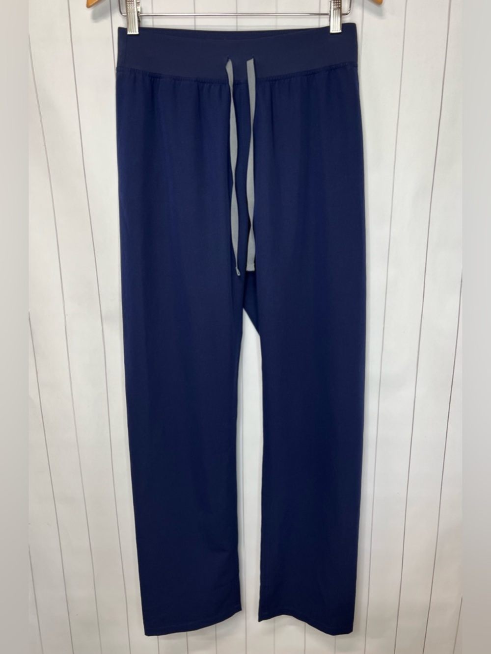 FIGS - High Waisted Livingston Basic Scrub Pants - Navy Small TALL